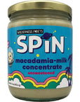 Wilderness Poets SPiN Macadamia Milk Concentrate  Unsweetened  1 Ingredient  Make Macadamia Nut Milk or NonDairy Creamer for Coffee Tea Lattes Smoothies 16 Ounce