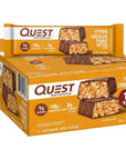 Quest Nutrition Crispy Chocolate Peanut Butter Hero Protein Bar - 12 Count