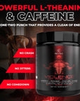 Violence Pre Workout Powder for Men - Precision Dosed Preworkout for Men & Women - Pump Pre Workout Men Keto Energy Drink Powder - 180mg Natural Caffeine, L Citrulline Malate, Beta Alanine Powder