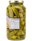 Amish Wedding Mild Pickled Okra 32 Ounces Pack of 2