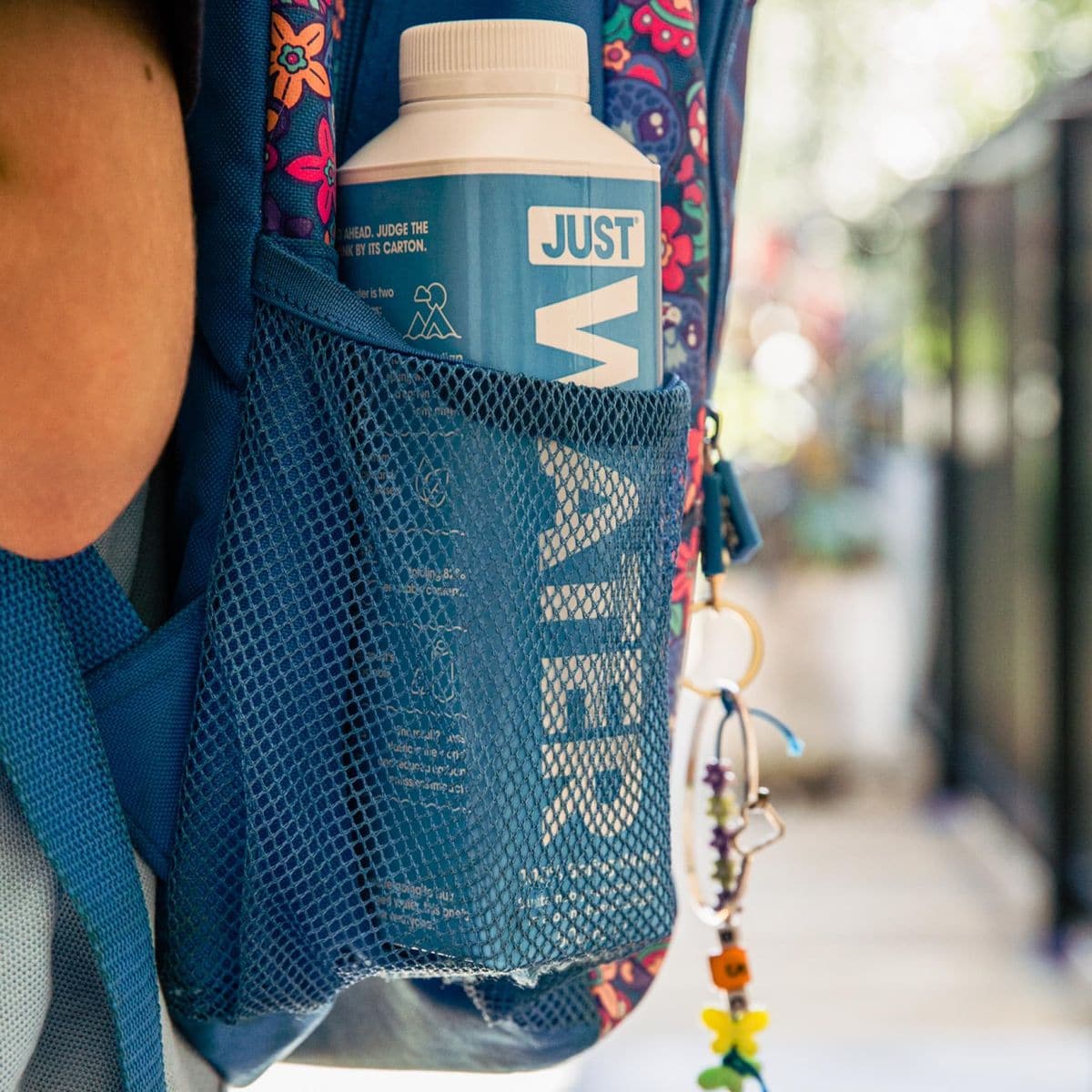 JUST Water Premium Pure Still Spring Water in an EcoFriendly BPA Free PlantBased Bottle  Naturally Alkaline High 80 pH  Fully Recyclable Boxed Carton 169 Fl Oz Pack of 12