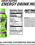 Fast Twitch Energy Drink from the Makers of Gatorade Grape 12 Fl Oz Pack of 12 Zero Sugar Electrolytes