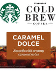 Starbucks Cold Brew Coffee Caramel Dolce Flavored SingleServe Concentrate Pods 6 boxes 36 capsules total