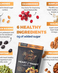 Mixed Nuts Unsalted | Trail Mix | Trail Mix without Peanuts | Sugar Free Snacks | Gourmet Snacks, Protein Snacks, Gluten Free, No Preservatives, High Fiber Snacks (Wellness Support)