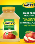 Motts Applesauce 48 Oz Jar Pack Of 8 No Artificial Flavors Good Source Of Vitamin C Nutritious Option For The Whole Family