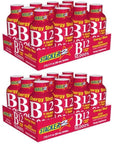 Stacker 2 B12 Energy Shot 24 Count Acai  Pomegranate 2oz Daily Value 10000