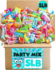 Birthday Party Pinata Candy Mix  5 POUNDS  Big Bulk Parade Candies  Birthday Candies for Goodie Bags  Candy Individually Wrapped  Pinata Filler Stuffer Variety Pack