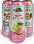 Pocasville Fruit Juices 165 Fluid Ounce Pack of 12 Guava