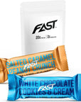 FAST BRANDS Variety Pack, 20 Gram Protein Bars (Pack of 6)