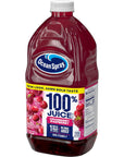 Ocean Spray 100 Juice Cranberry Raspberry Juice Blend 64 Fl Oz Bottle Pack of 8