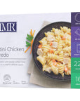 HMR Rotini Chicken Alfredo Entrée  Prepackaged Lunch or Dinner to Support Healthy Eating  Ready to Eat  16g of Protein  Low Calorie Food  7oz Serving per Meal  Pack of 6