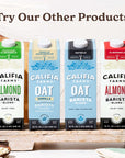 Califia Farms  Vanilla Oat Barista Blend Oat Milk 32 Oz Dairy Free Vegan Plant Based Gluten Free Non GMO Milk Frother Coffee Creamer