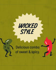 Wickles Pickles Wicked Garlic 6 Pack  Spicy Pickled Garlic Cloves  Slightly Tangy Definitely Spicy Wickedly Delicious 12 oz Each