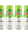 SodaStream Mountain Dew  Soda Drink Mix 149 Fl oz 4 Pack