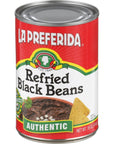 La Preferida Authentic Refried Black Beans 16 oz 2 ct