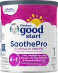 Gerber Good Start Baby Formula Powder, SoothePro Comforting Probiotics, Stage 1, 12 Ounces