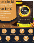 Coffig Gold  Coffee Substitute  Alternative  Roasted Fig  Chickpea Coffee  Caffeine Free Herbal Energy Drink  Healthy Beverage for Men  Women  Keto  Vegan Friendly  529oz 150g