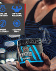 Huge Supplements Wrecked Pre-Workout, 30G+ Ingredients Per Serving to Boost Energy, Pumps, and Focus with L-Citrulline, Beta-Alanine, Hydromax, L-Tyrosine, and No Useless Fillers