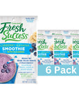 Concord Foods Blueberry Banana Smoothie Mix Refreshing Nutritious Blend with Flaxseed Fiber and Calcium  AntioxidantRich and Delicious 13 oz Pack of 6