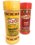 Don Sazon Carne Asada Beef and Chicken Seasoning Combo Pack of 2 x 5 Ounces