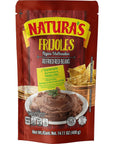 Naturas Refried Red Beans 1411oz Pouch Pack of 3