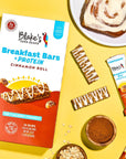 Blakes Seed Based Breakfast Bars with Protein  Cinnamon Roll 24 Count 5g Clean PlantBased Protein Gluten Free Nut Free Dairy Free  Vegan Healthy Snacks for Kids or Adults School Safe