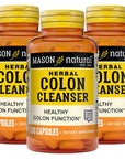 MASON NATURAL Colon Herbal Cleanser - 100 Count -  Pack of 3