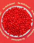 Cherry Sours Classic Chewy Candy Balls OldFashioned Delights 2Pound Pack