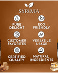 Syruvia Coffee Syrup Variety Pack  Brown Sugar Cinnamon  Smores GlutenFree Kosher 254 fl oz Bottles  Enhance Your Coffee Experience with Premium Flavoring Syrups