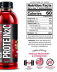 Protein2o 15g Whey Protein Isolate Infused Water, Ready To Drink, Gluten Free, Lactose Free, No Artificial Sweeteners, Flavor Fusion Variety Pack, 16.9 oz Bottle (Pack of 12)