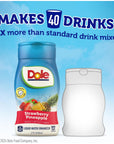 Juicy Mixes Dole Strawberry Pineapple Liquid Water Enhancer  Sugar Free  Delicious Makes 40 Flavored Water Beverages 4 pack