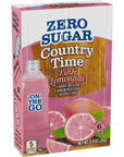 Country Time SugarFree Pink Lemonade Drink Mix 6 OntheGo Packets