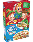 Rice Krispies Breakfast Cereal Christmas Pack Original with Holiday Colors 75oz Box 1 Box