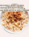 Purely Elizabeth Vegan GlutenFree Superfood Oats Cup Apple Cinnamon Pecan 4 Ct