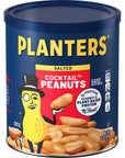 PLANTERS Salted Cocktail Peanuts, Party Snacks, Plant Based Protein, 16 Oz (Pack of 6)