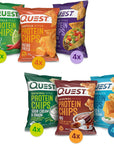 Quest Nutrition Protein Chips Variety Pack Bundle, High Protein, Low Carb, 24 Count