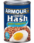 Armour Star Corned Beef Hash Hearty Homestyle Canned Food 12  14 OZ Cans