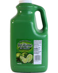 Real Lime Juice 1 Gallon 100 Lime Juice