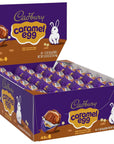 CADBURY Milk Chocolate with Caramel Center Eggs Candy Bulk Easter 12 oz Packs 48 Count