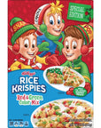 Rice Krispies Breakfast Cereal Christmas Pack Original with Holiday Colors 75oz Box 1 Box