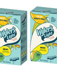 Wylers Light TikTok Bundle Variety Pack  Pack of 2 Blue Variety Boxes  20 Packets Per Box  40 Servings  Trend Inspired Flavors  Low Calorie Drink Mix