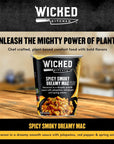 Wicked Kitchen Spicy Smoky Dreamy Mac, 6 Pack - Macaroni in a Dreamy Smooth Sauce with Jalapenos, Red Pepper and Spring Onions - Plant-Based, Dairy Free and GMO-Free