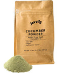 Jovvily Cucumber Powder  8 oz  Real Cucumbers  Fine Green Powder