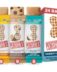 Perfect Bar Original Refrigerated Protein Bar Peanut Butter Lovers Variety Bundle 2225 Ounce Bar 8 Count Pack of 3