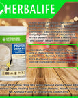 Herbalife Protein Drink Mix Select: Natural Vanilla Flavor 638g, Nutrient Dense Healthy Snack, Protein Booster, Sustein Energy, No Artificial Flavor or Sweeteners, Gluten-Free