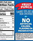 Capri Sun 100% Juice Fruit Punch Naturally Flavored - (40 ct Pack, 4 Boxes of 10 Pouches)