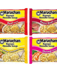 Maruchan Ramen Noodles Variety Pack  24 Variety Pack of 7 Flavors  Bundle with Ballard Products Chopsticks