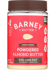 Barney Butter Powdered Almond Butter, Unsweetened, 8 Ounce Jar, No Added Sugar or Salt, Non-GMO, Gluten Free, Keto, Paleo, Vegan