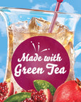 Crystal Light SugarFree Pomegranate Green Tea Naturally Flavored Powdered Drink Mix 5 Count Pitcher Packets