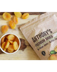 Anthony's Premium Dried Apricots, 2 lbs, Gluten Free, Non GMO, No Sugar Added, Sun Dried